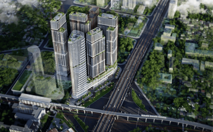 Sun Feliza Suites – vị trí kim cương tại ngã tư Phạm Hùng - Xuân Thủy, kết nối chiến lược toàn khu vực.